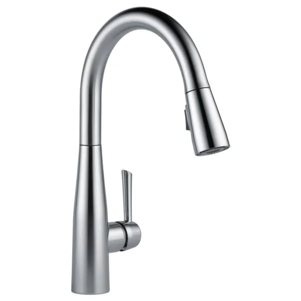 Delta Essa Single Handle Pull-Down Kitchen Faucet (Recertified) - Stainless Steel, 9113-AR-DST