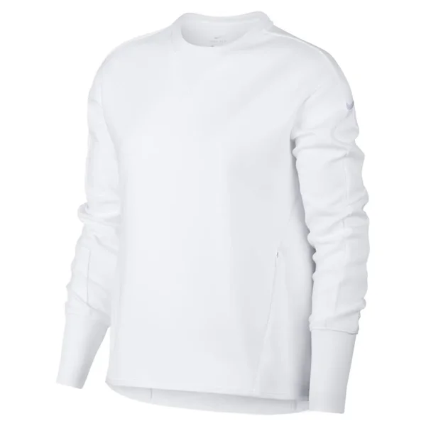 Nike Dri-Fit UV Women's Long-Sleeve Golf Top Size L (White)