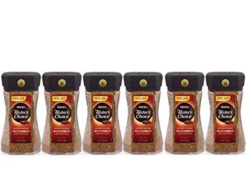 Nescafe Taster&s Choice Instant Coffee, House Blend, 7 Ounce Pack of 6