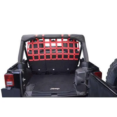 2007 Jeep Wrangler (JK) DirtyDog 4x4 Pet Half Divider (Red) - J4PD07R1RD