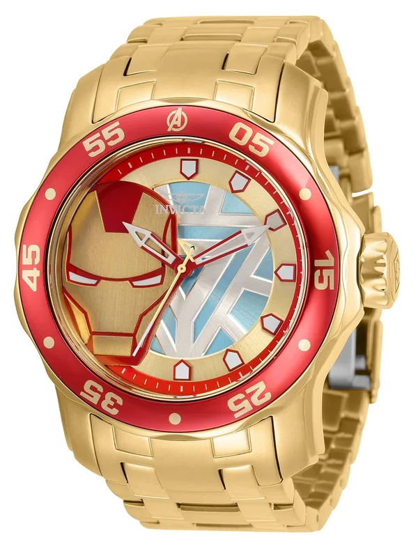 Invicta Marvel Ironman Quartz Men's Watch 32423