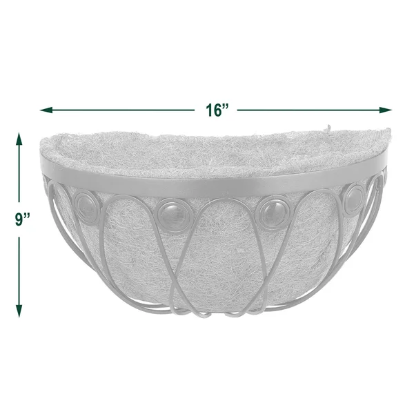 Arcadia Garden Products CB04 Emerald Series Wall Manger