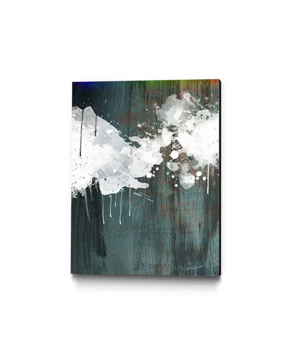 CLICART 24 in. x 36 in. Clouds II by Enrico Varrasso Wall Art, White/ Blue