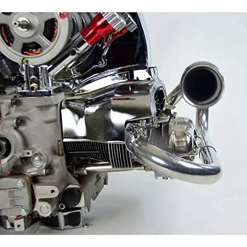 EMPI Dual Exhaust System - Ceramic, Dune Buggy Baja Bug