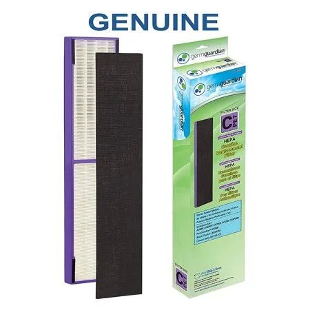 GermGuardian Air Purifier Filter FLT5250PT Genuine HEPA Pet Pure Replacement Filter C Pet for Ac5000, Ac5000e, Ac5250pt, Ac5350b