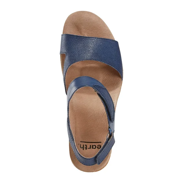 Earth Khaya Sandal, 7, Blue