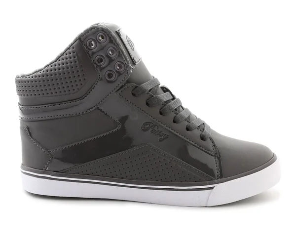 Pastry Pop Tart Grid Adult Sneaker - 5 - Charcoal