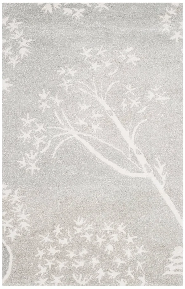 Safavieh Bella Rug BEL131 Slate - Ivory 2& 6x22 x 4& 0x22