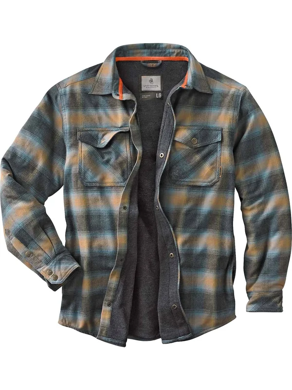 Legendary Whitetails Men's Archer Thermal Lined Flannel Shirt Jacket