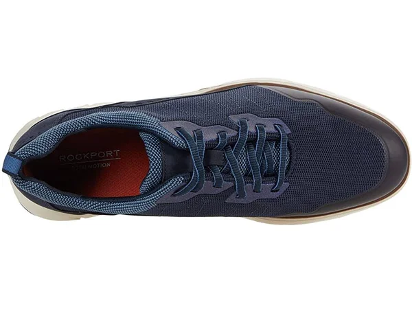 Men's Rockport Total Motion Sport MUDGUARD Sneaker, Size: 11, Blue