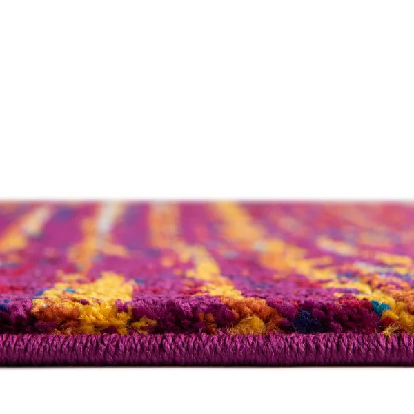 Unique Loom Calypso Mento Area Rug - Pink - 7' 10 x 10' 0 Oval