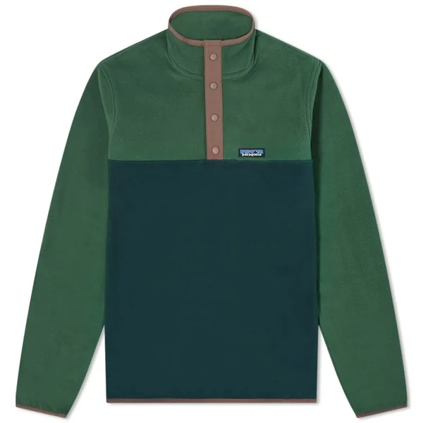 Patagonia Women's Micro D Snap-T Pullover Northern Green - S