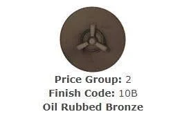 Brasstech Push Down Pop-Up Lavatory Drain Oil Rubbed Bronze 330/10B