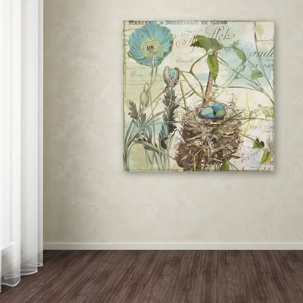 Trademark Fine Art Nesting I Canvas Art by Color Bakery, Size: 24 x 24