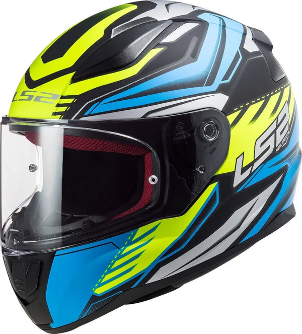 LS2 FF353 Rapid Gale Helmet - black-blue, Size Xs