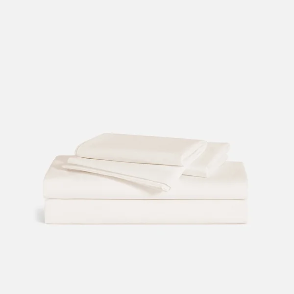 Brooklinen Classic Core Sheet Set Size Twin in Cream - Best Sheets