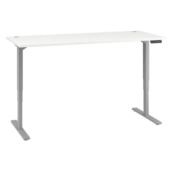Bush Business Furniture hat7230whk 72w x 30D Height Adjustable Standing Desk in White