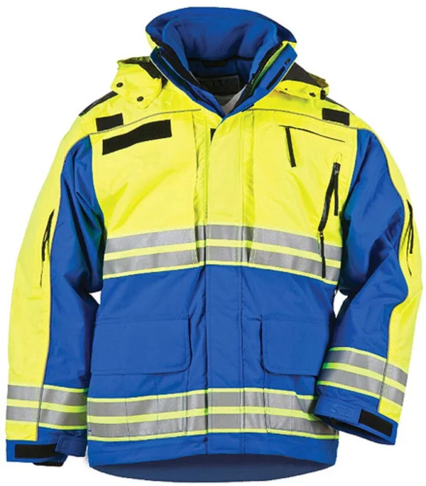 5.11 Tactical Responder High Visibility Parka - Royal Blue Medium