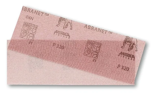 9A-150-150 - Mirka Abranet 2-3/4 in. x 8 in. Mesh Grip Sheet 150g, Qty. 50