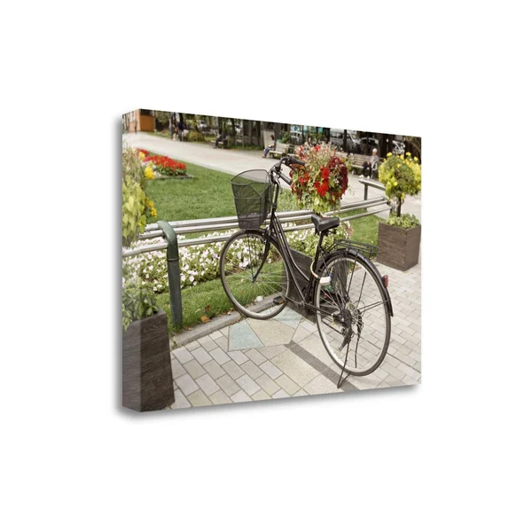 Tangletown Fine Art Japan Bicycle - 6 by Alan Blaustein