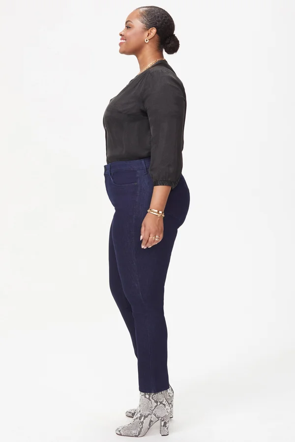 Nydj Women's Sheri Slim Jeans Petite in Rinse, Plus, Size: 22wp