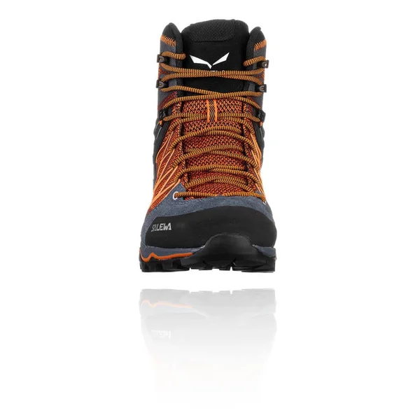 Salewa Men's Mountain Trainer Lite Mid GTX - Black Out/Carrot - 12.5