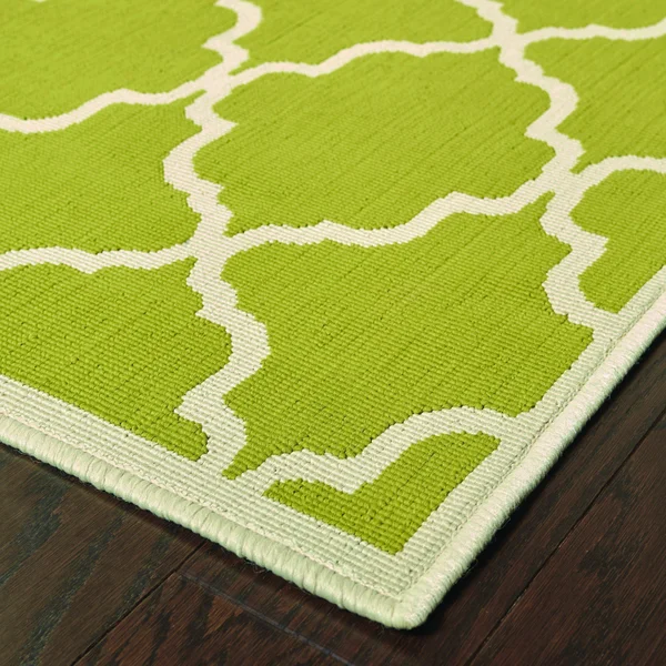 Oriental Weavers Riviera 4770M Green Area Rug 7&10x22 x 10&10x22