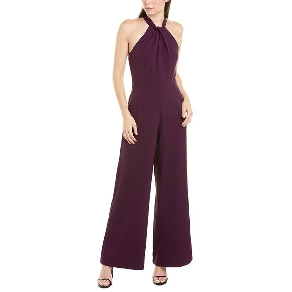 Julia Jordan Jumpsuit (4), Women's, Purple(polyester)