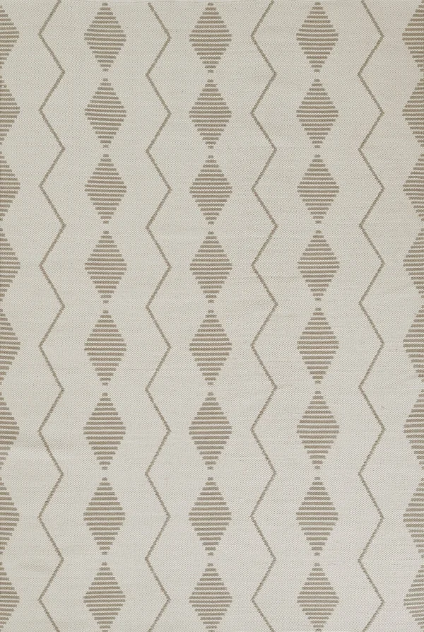 Momeni Malmo MLO-3 Area Rug, Ivory, 5& x 7&6x22 Rectangle