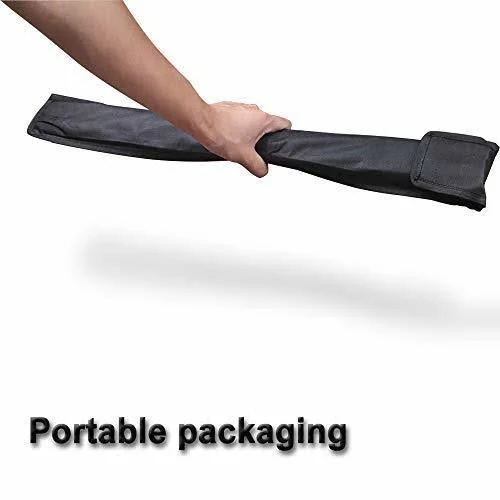 Goutime 23 x 5/8 inch Stainless Steel Shish Kabob Skewers with Bag - Set of 6