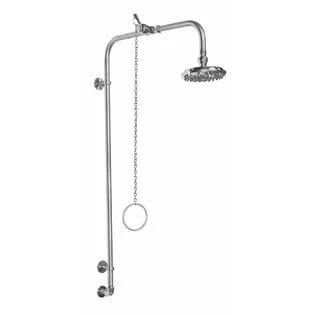 Outdoor Shower Company WM-442-PCV Shower Heads with Pivotal Ball Joints per EA, Chrome