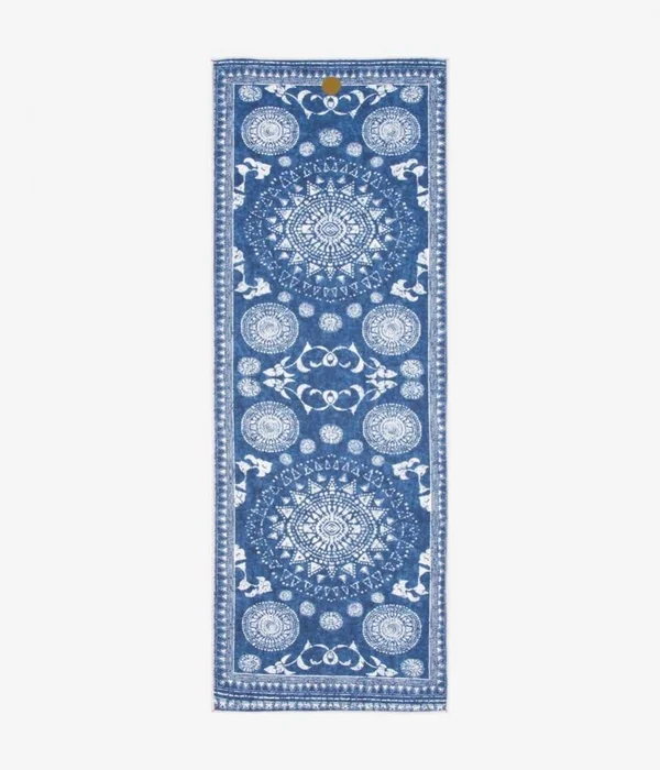 Manduka Yogitoes Yoga Mat Towel - Green