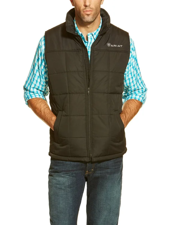 Ariat Men's Crius Black Vest