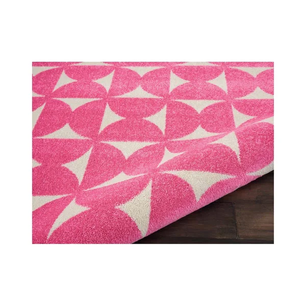 Nourison Harper DS301 5&3x22 x 7&3x22 Pink Area Rug