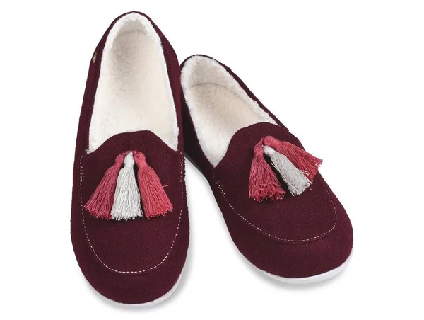 Spenco Hearthside Slippers for Women Burgundy, Women's 10, Medium