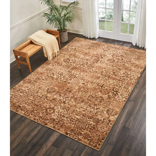 Nourison Somerset ST757 7&9x22 x 10&10x22 Latte Area Rug
