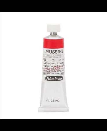 Schmincke Mussini Oil Color 35 ml Tube - Cadmium Red Middle