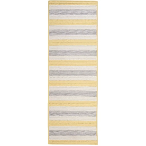 Colonial Mills Stripe It 5' x 8' Rug - Yellow Shimmer
