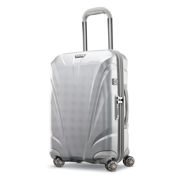 Samsonite Xcalibur XLT Hardside Carry-On Luggage Spinner - Silver