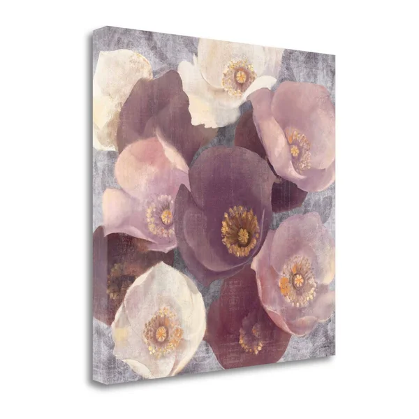 Tangletown Fine Art 'Eventide Plum' by Albena Hristova Painting Print on Wrapped Canvas