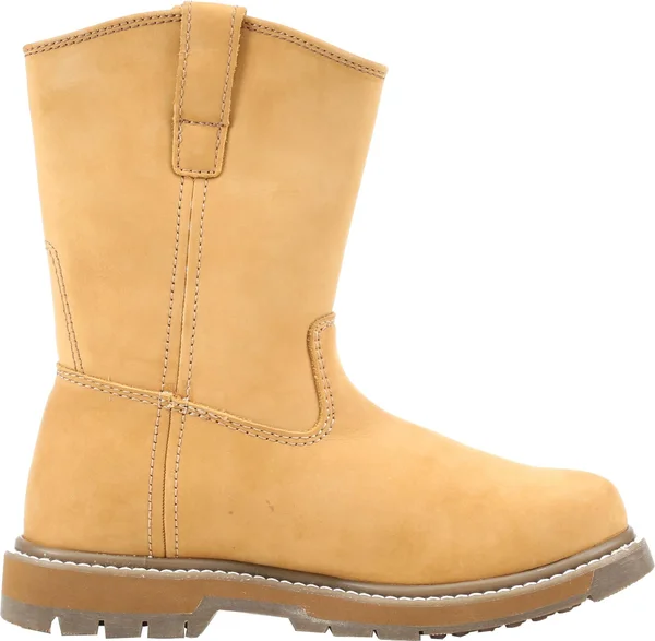 MuckBoots Men's Wheat Wellie Classic Composite Toe Work Boot, Size 14W