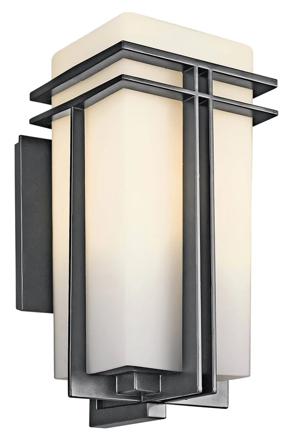 Kichler Lighting 49202BK Tremillo Outdoor Wall Light - Black