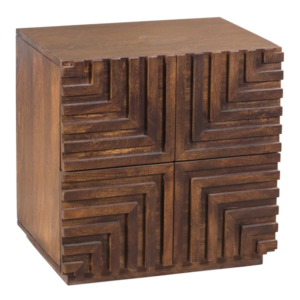 Union Home Maze Wood Night Stand