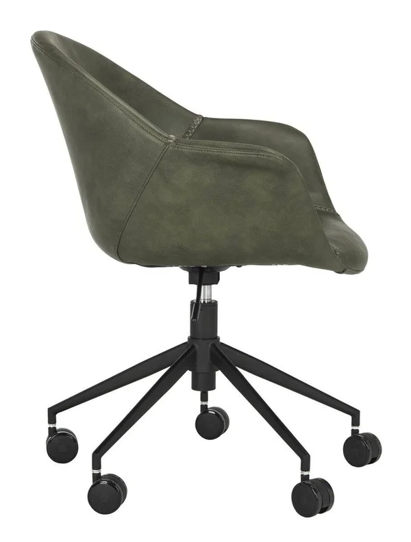 Safavieh Ember Office Chair - Light Brown - Black