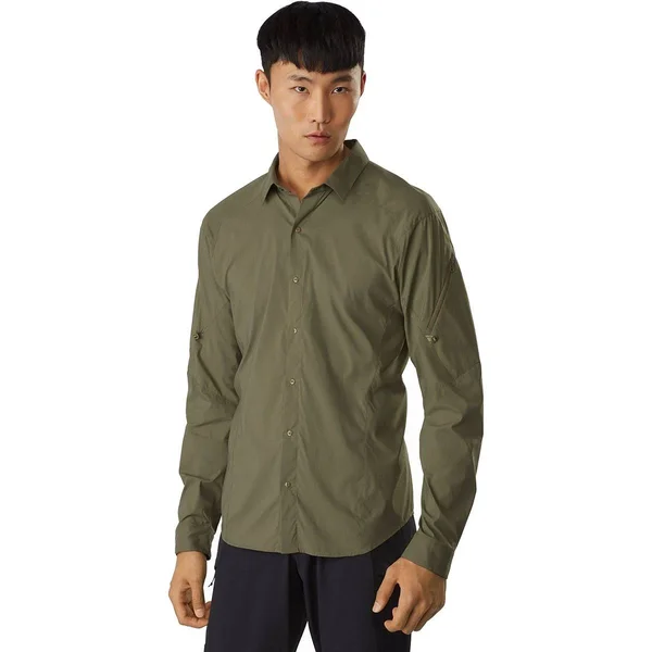 Arc&teryx Men's Elaho Shirt LS, Arbour, Size XL