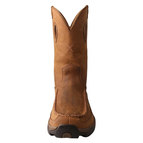 Twisted x Men's MHKBCW1 Hiker Boot - Distressed Saddle/Saddle Leather