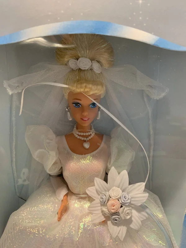 Mattel Disney Wedding Cinderella Barbie - 1995, 45th Anniversary