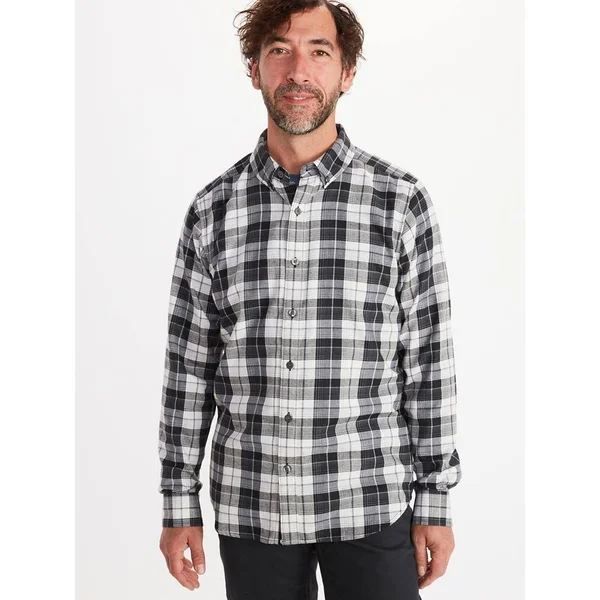 Marmot Harkins Lightweight Flannel Long-Sleeve Shirt - Men's Dusk, XXL