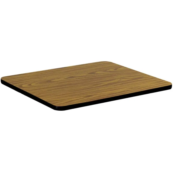 Correll Inc Square Cafe Breakroom Top in Medium Oak, ShopLadder