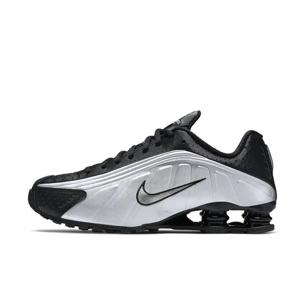 Nike Shox R4 &Black, Metallic Silver&